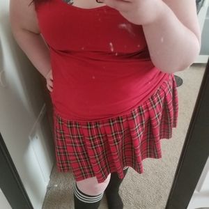 TRIPP PLAID SCHOOL GIRL SKIRT